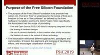 Welcome from the Free Silicon Foundation, Luca Alloatti by FSiC2019