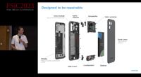 Open Source for Sustainable and Long lasting Phones, Luca Weiss, Fairphone by FSiC2023